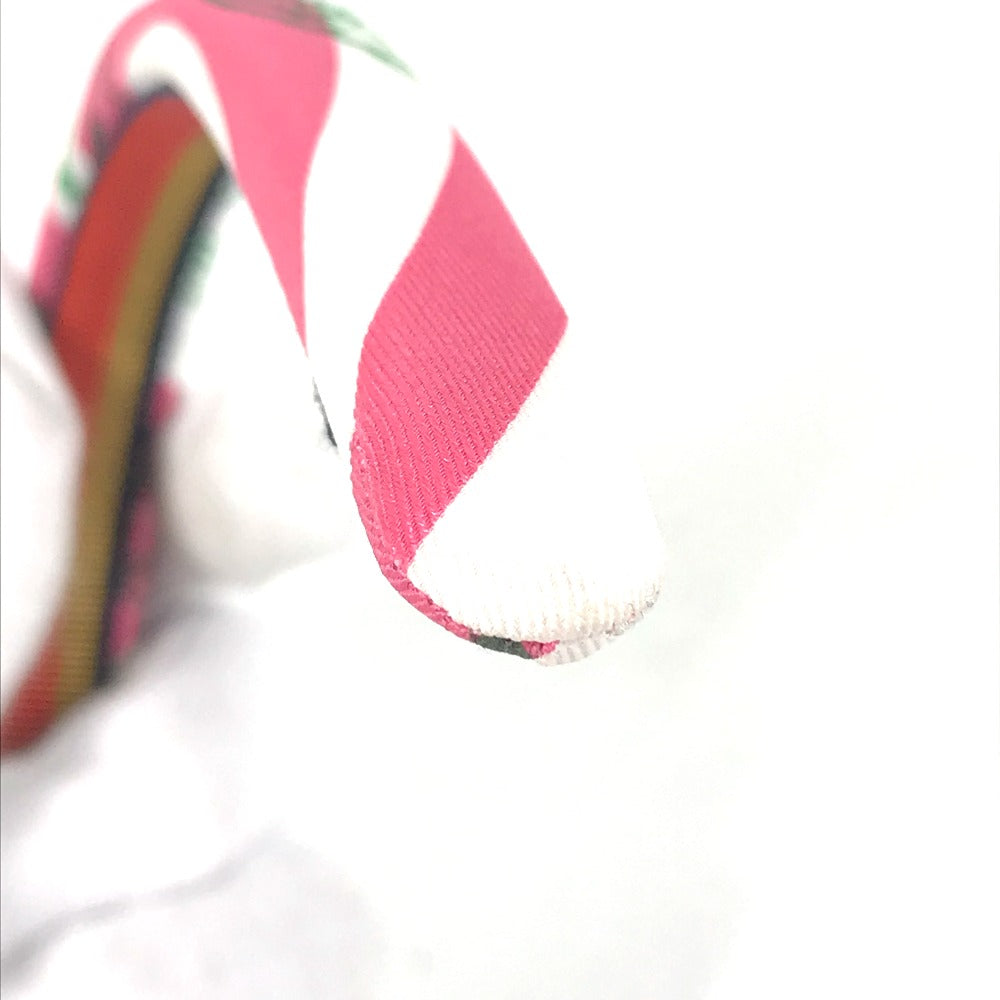 HERMES hair accessory silk pink Elsa Women Used