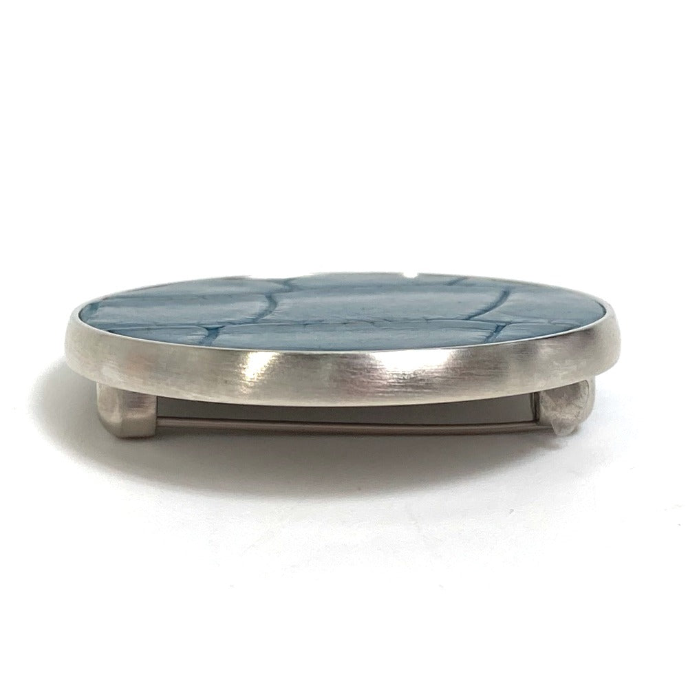 HERMES Brooch metal blue Liverpool GM
