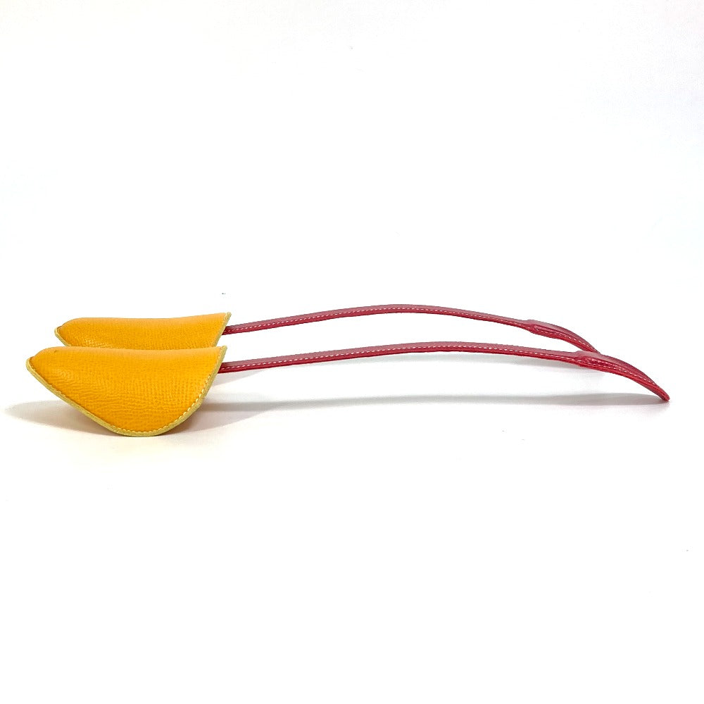 HERMES Other shoes leather Yellow x red Shoes keeper