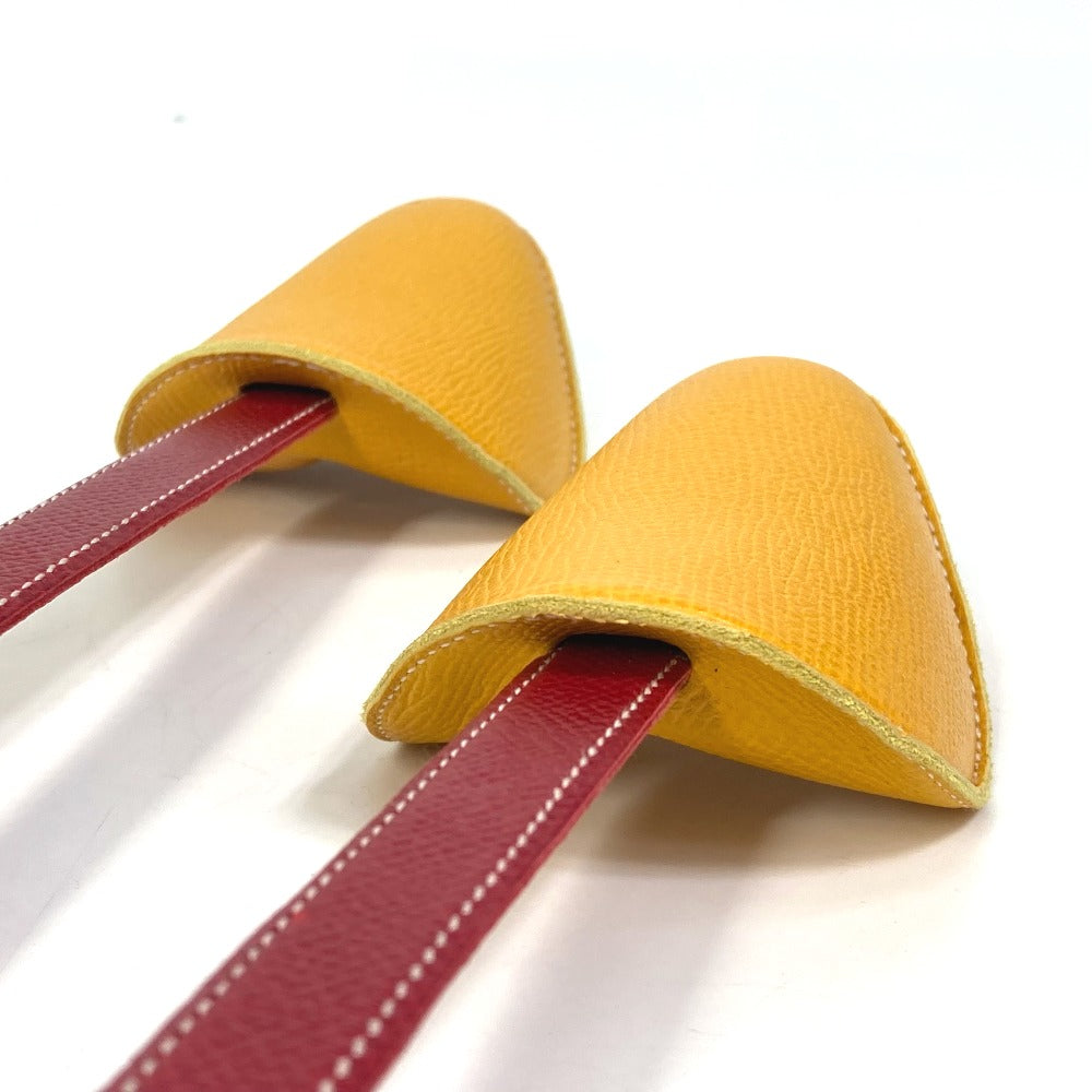 HERMES Other shoes leather Yellow x red Shoes keeper