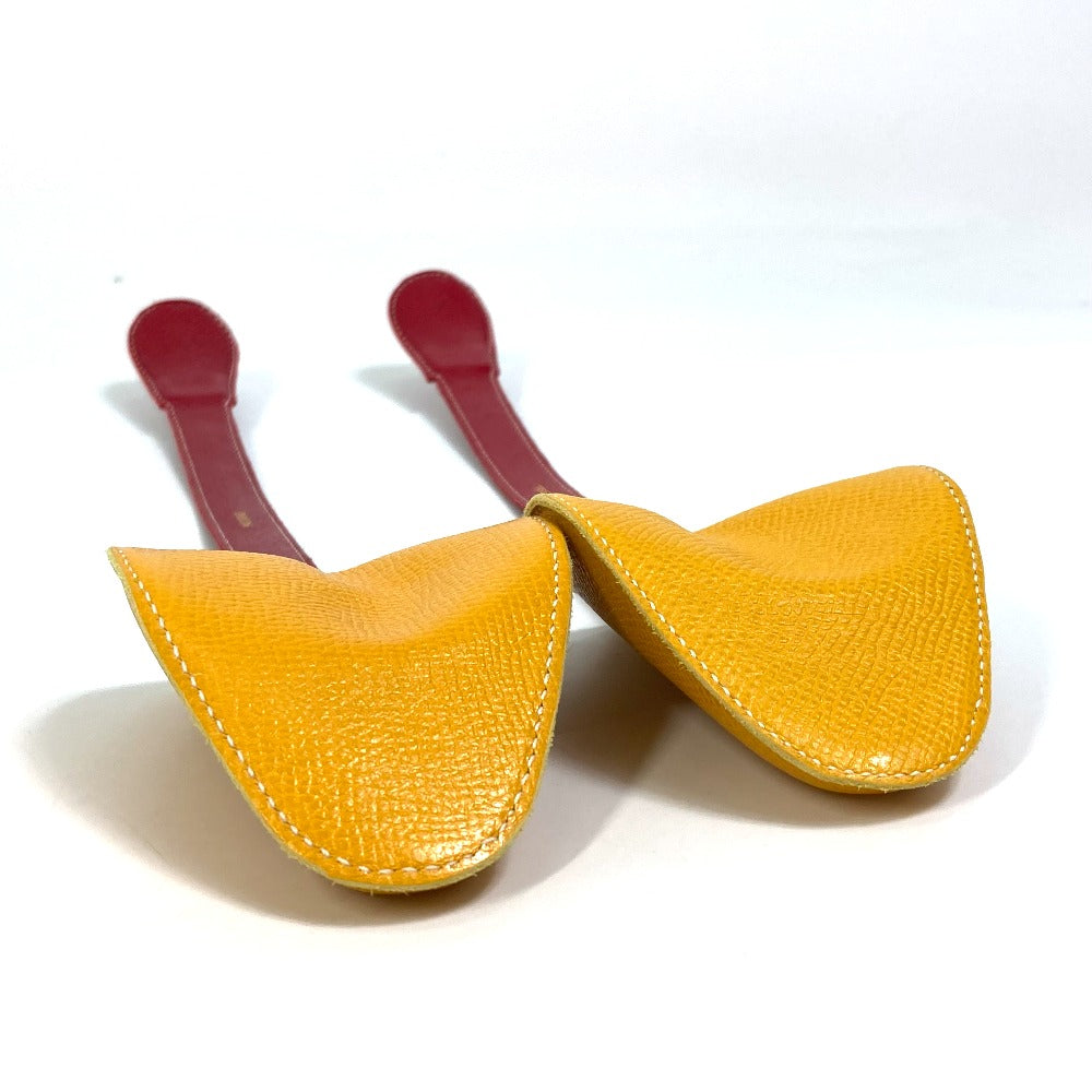 HERMES Other shoes leather Yellow x red Shoes keeper