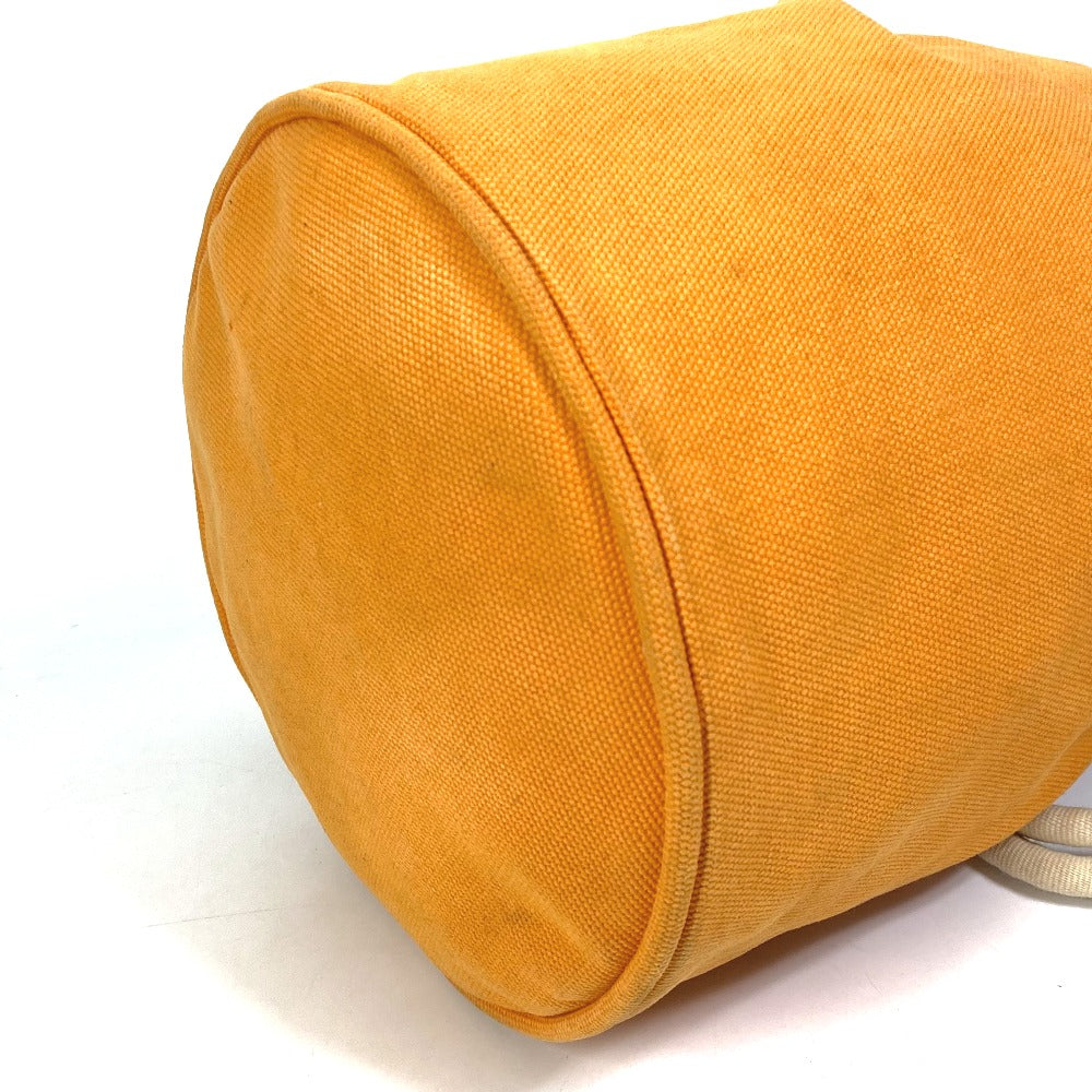 HERMES Shoulder Bag cotton Orange Shoulder Sac Marine Receive MM Women Used