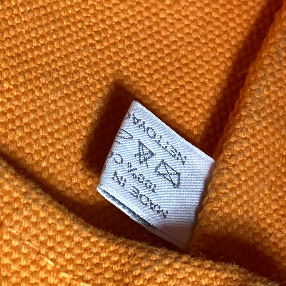 HERMES Shoulder Bag cotton Orange Shoulder Sac Marine Receive MM Women Used