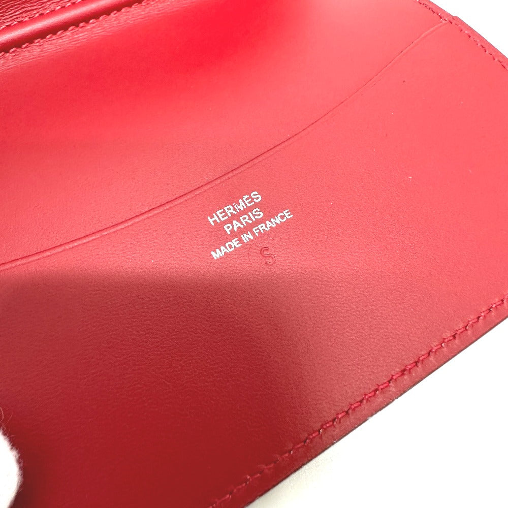 HERMES Notebook cover leather Red Agenda PM personal organizer