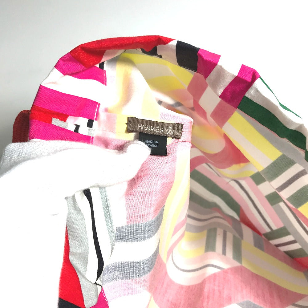 HERMES Pouch silk multicolor petit ash petit h