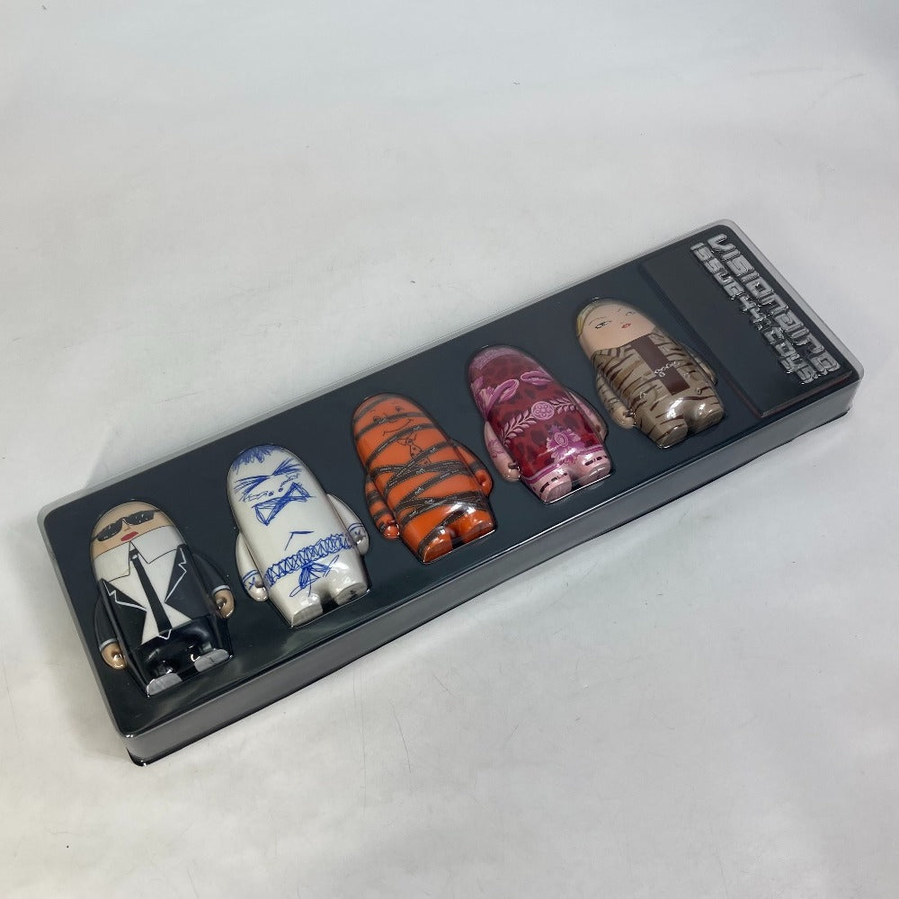 HERMES object plastic multicolor 5 body set figure Visionaire VISIONAIRE 45 MORE TOYS