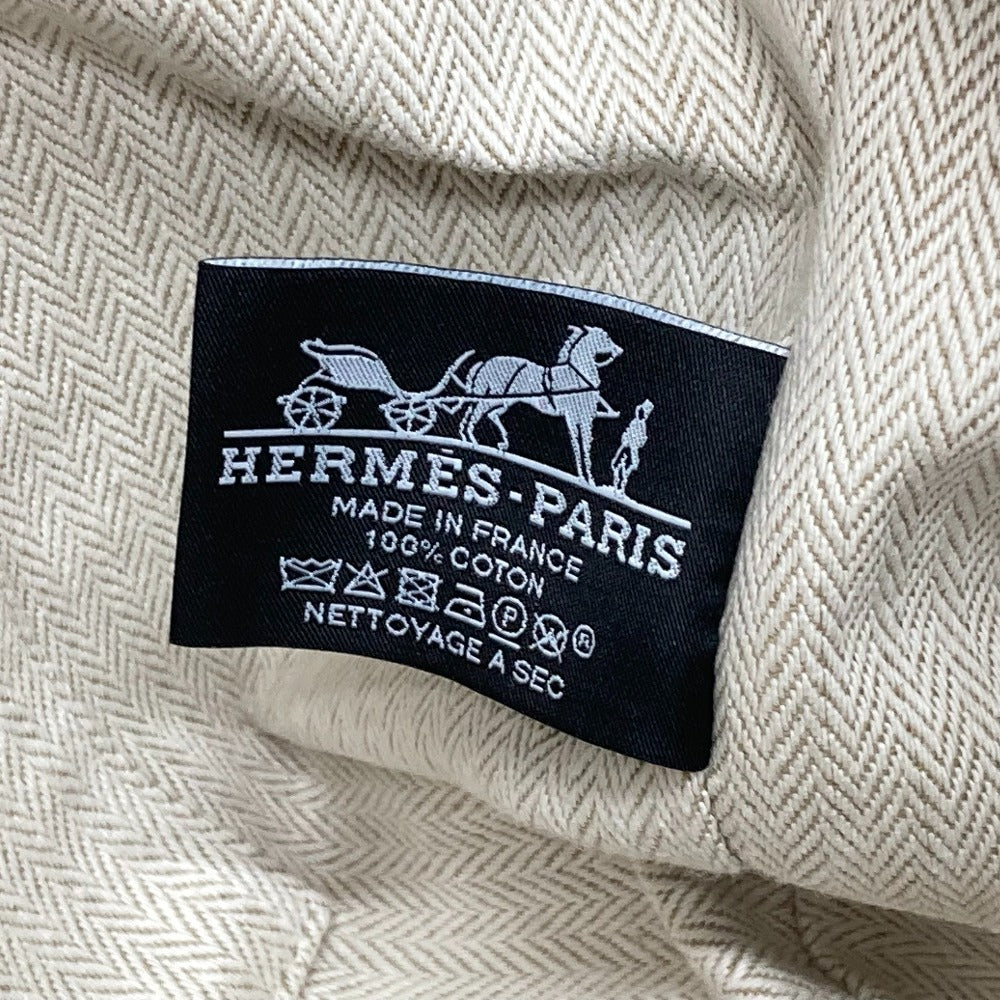 HERMES Handbag canvas Red Shoulder Bag Shoulder Bag Vanity bag Brid a Black GM Women Used