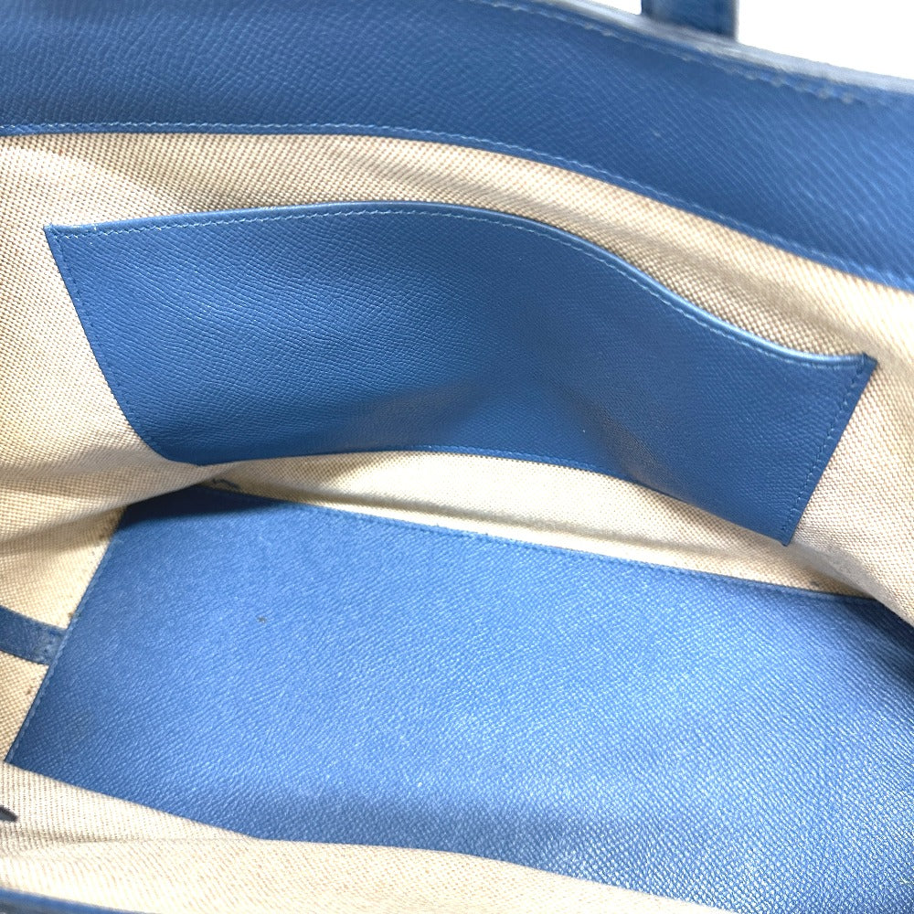 HERMES Tote Bag Epsom, Grizzly blue Maxi box cover 30 Women Used