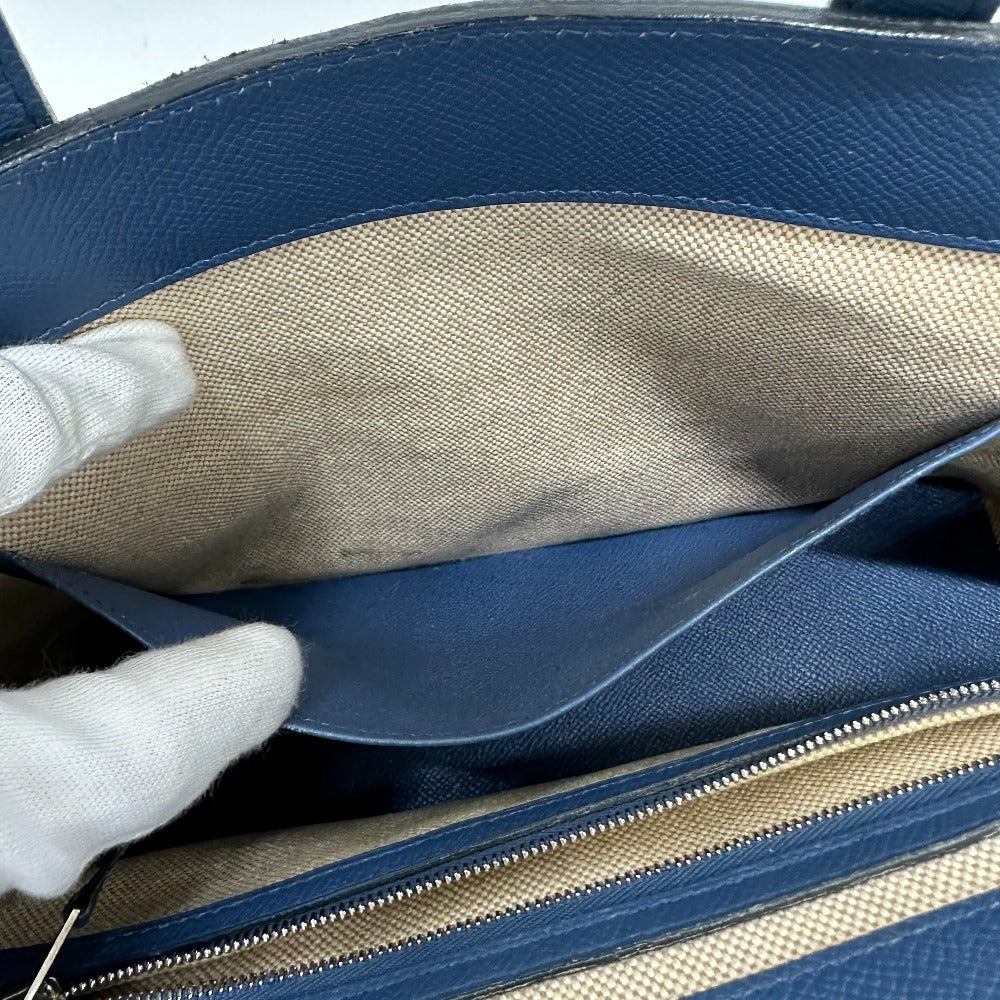 HERMES Tote Bag Epsom, Grizzly blue Maxi box cover 30 Women Used