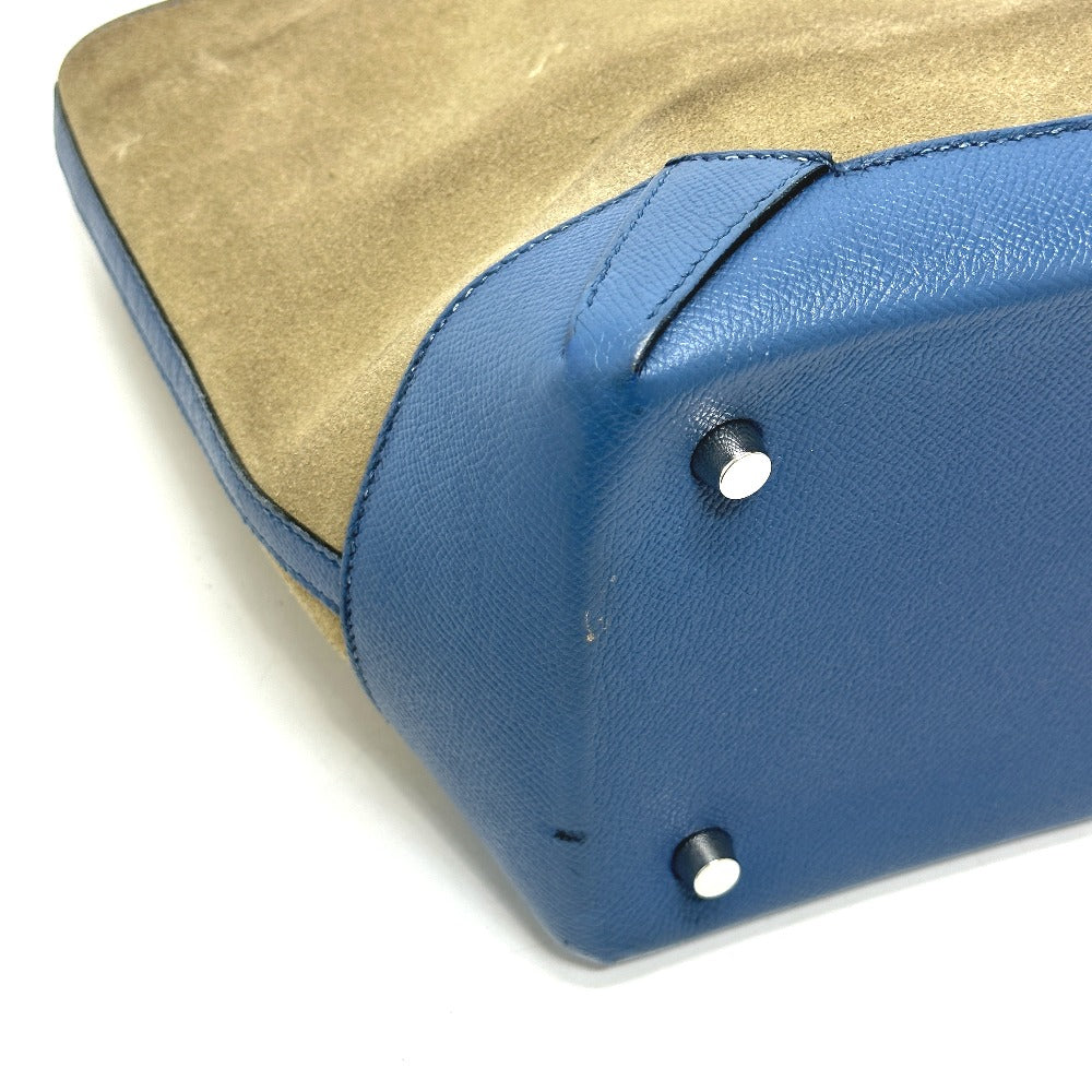 HERMES Tote Bag Epsom, Grizzly blue Maxi box cover 30 Women Used