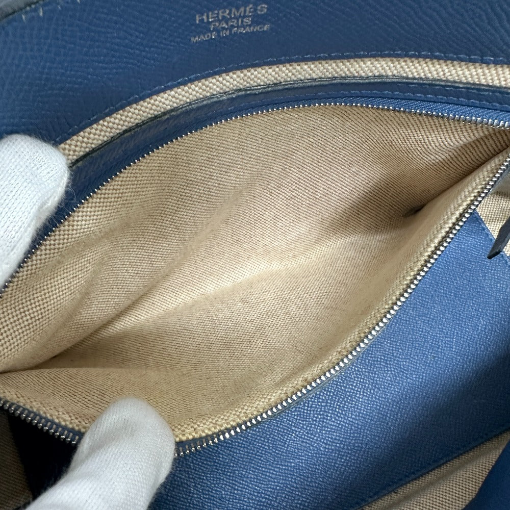 HERMES Tote Bag Epsom, Grizzly blue Maxi box cover 30 Women Used
