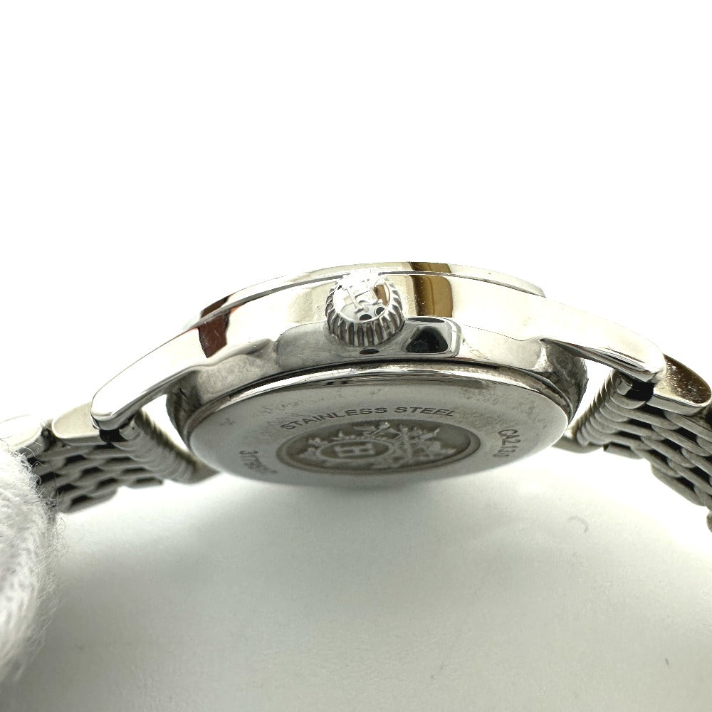 HERMES Watches Quartz CA2.130 Stainless Steel Silver Slim d'Herms white dial Women Used