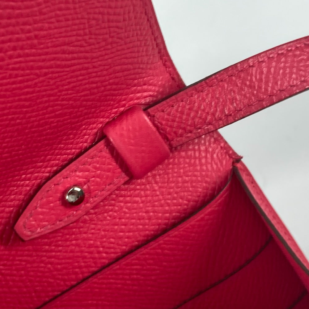 HERMES Shoulder Bag Epsom pink bag pochette Click 16 Women Used