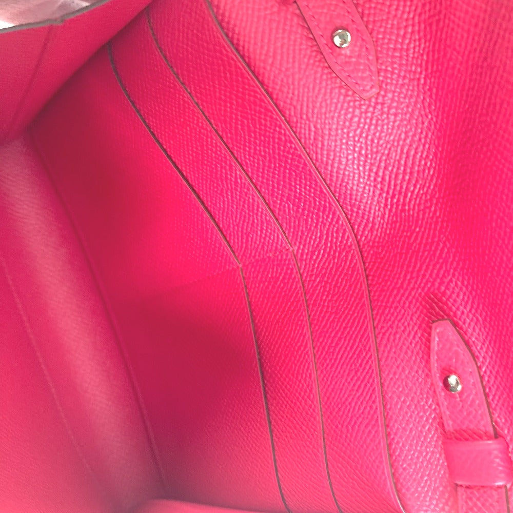 HERMES Shoulder Bag Epsom pink bag pochette Click 16 Women Used