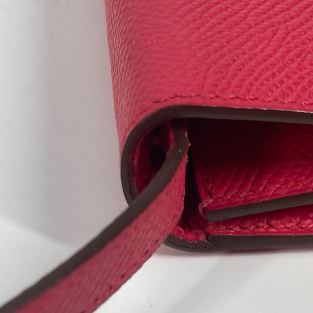 HERMES Shoulder Bag Epsom pink bag pochette Click 16 Women Used