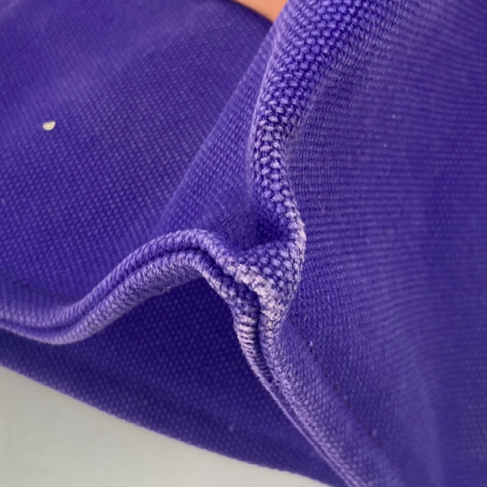 HERMES Tote Bag canvas purple Etrivire Elan Women Used