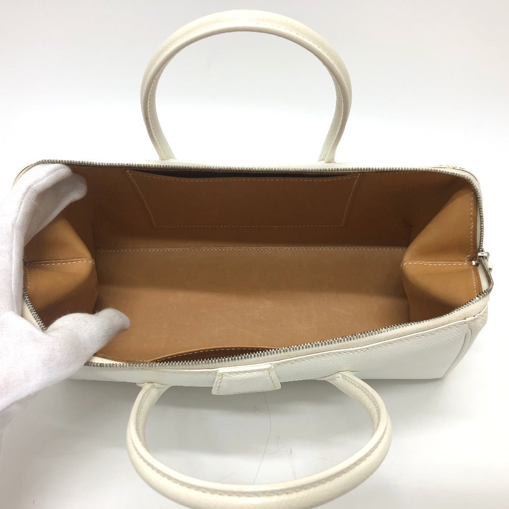 HERMES Handbag Epsom white Pararibbe Bay 27 Women Used