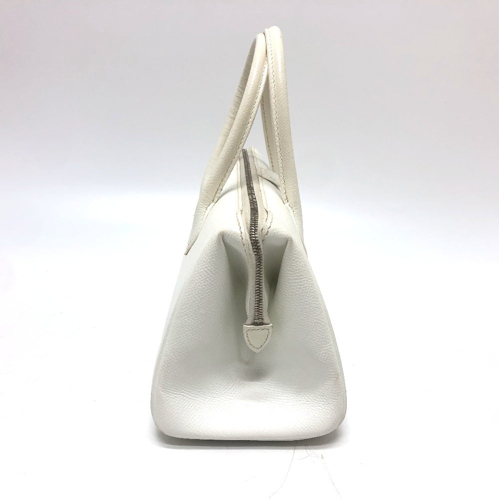 HERMES Handbag Epsom white Pararibbe Bay 27 Women Used