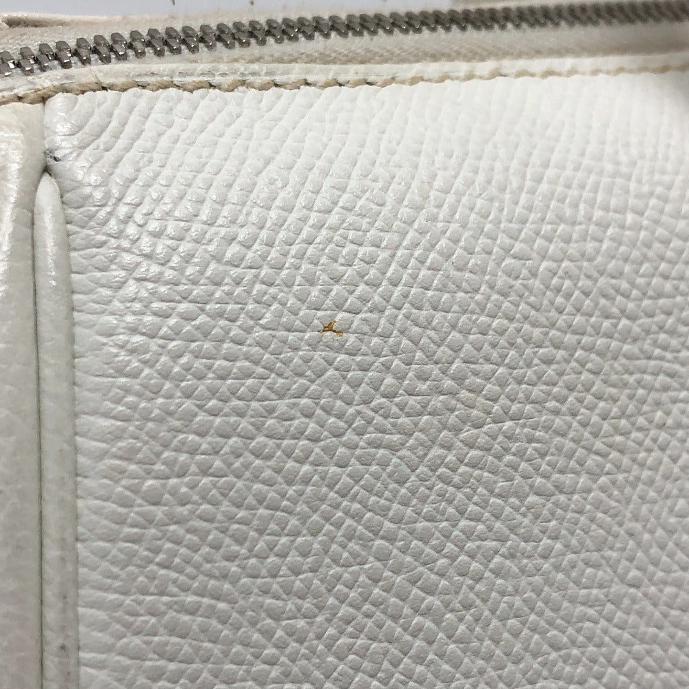 HERMES Handbag Epsom white Pararibbe Bay 27 Women Used