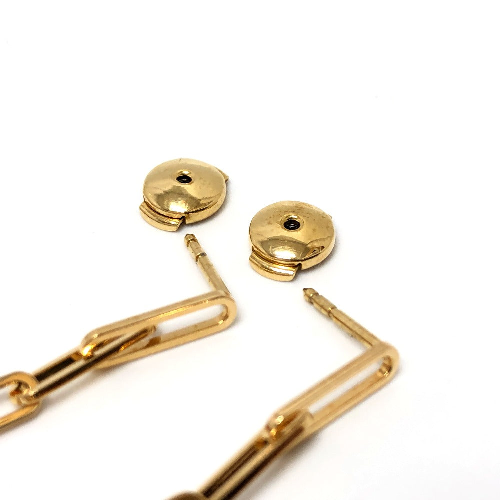 HERMES Pierce 18K gold Kelly Chene Women Used