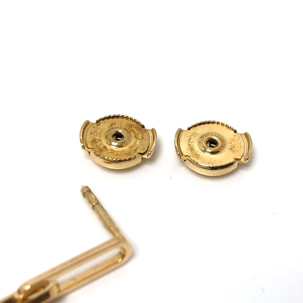 HERMES Pierce 18K gold Kelly Chene Women Used