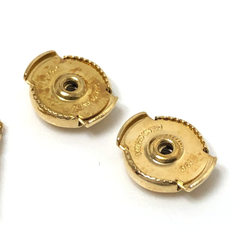HERMES Pierce 18K gold Kelly Chene Women Used