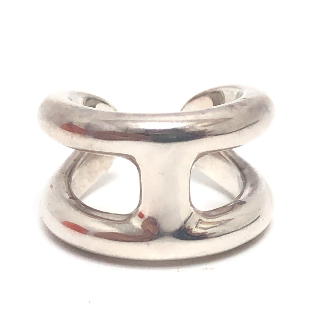 HERMES Ring SV925 Silver Osmos PM Women 50 Used