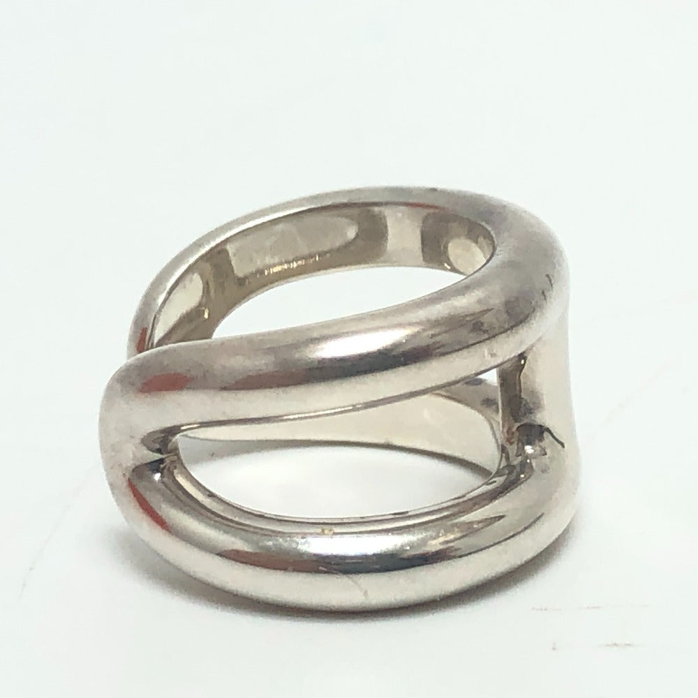 HERMES Ring SV925 Silver Osmos PM Women 50 Used