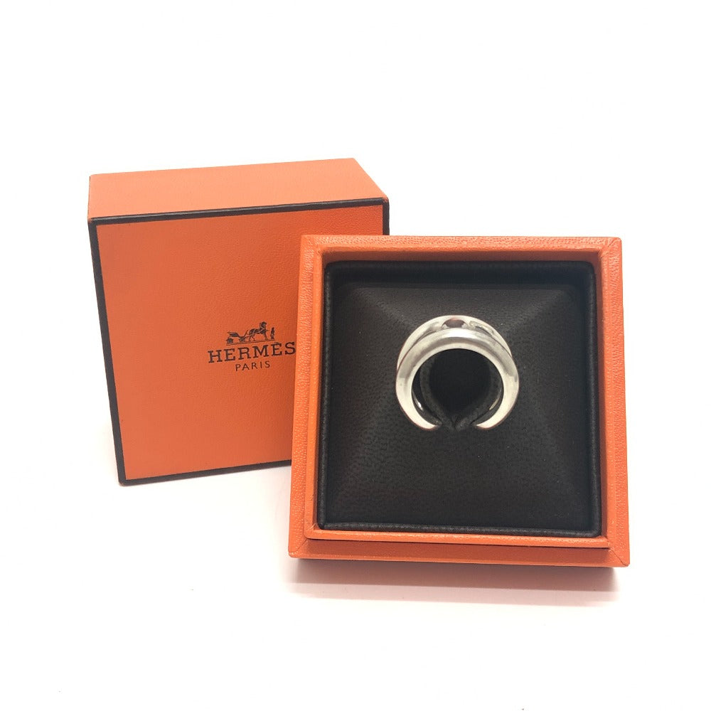 HERMES Ring SV925 Silver Osmos PM Women 50 Used