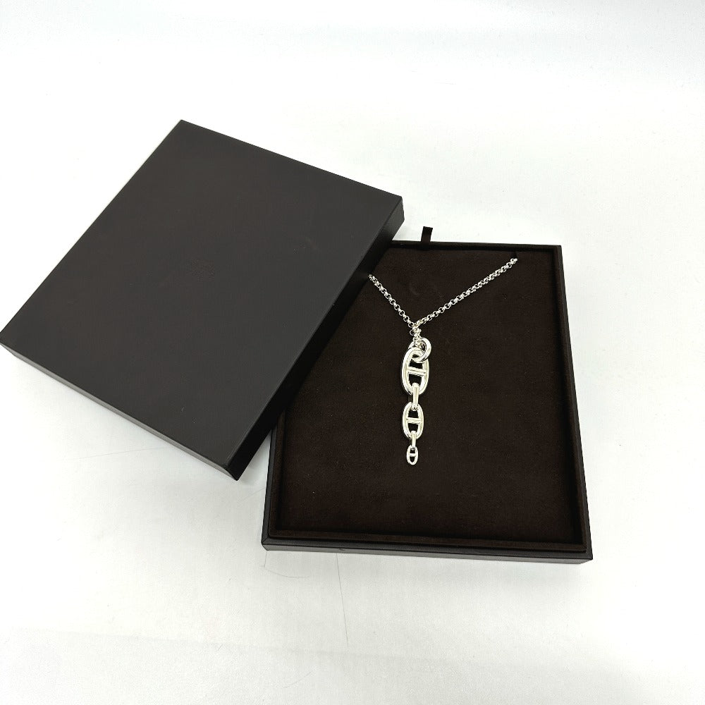 HERMES Necklace SV925 Silver Ungenerous Women Used
