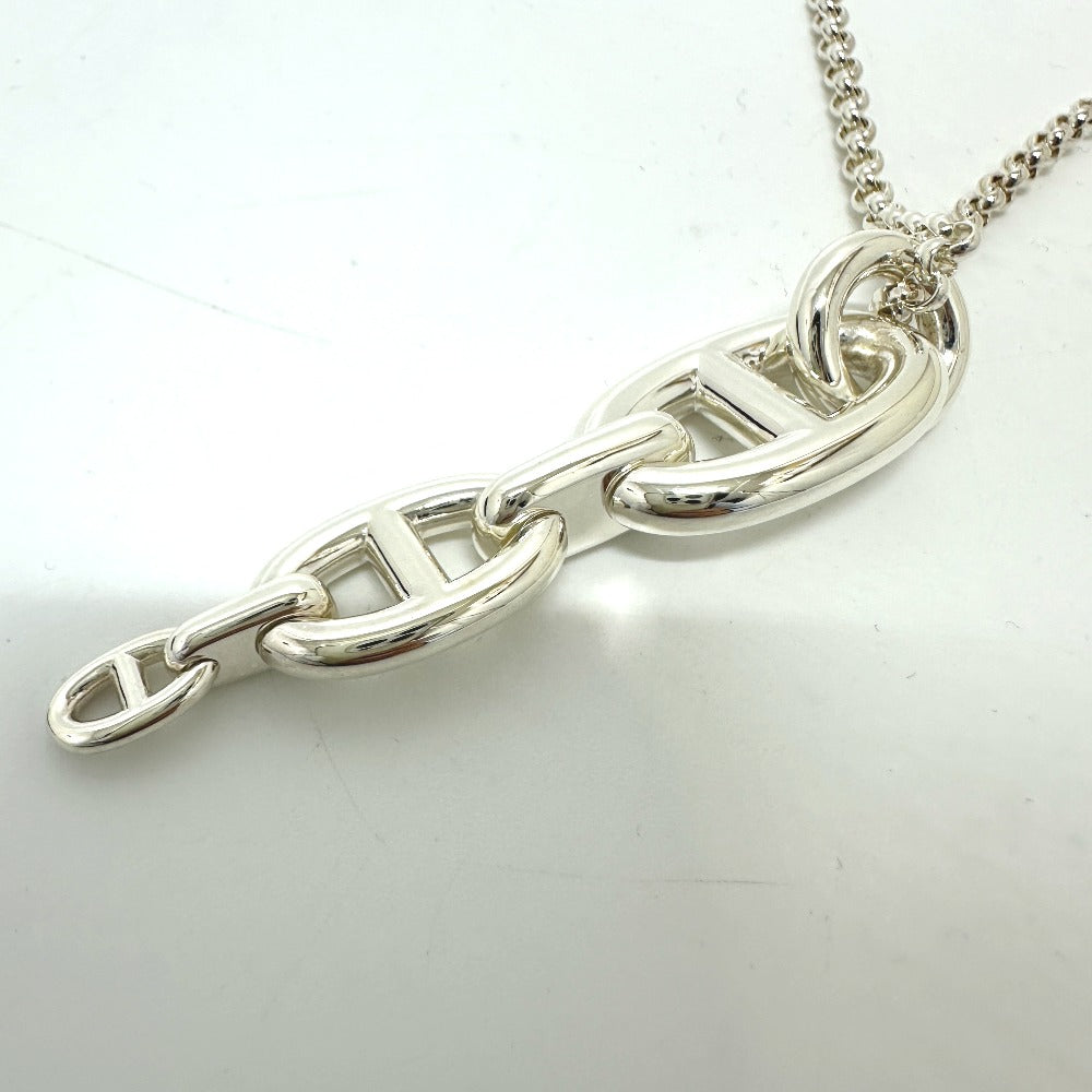 HERMES Necklace SV925 Silver Ungenerous Women Used