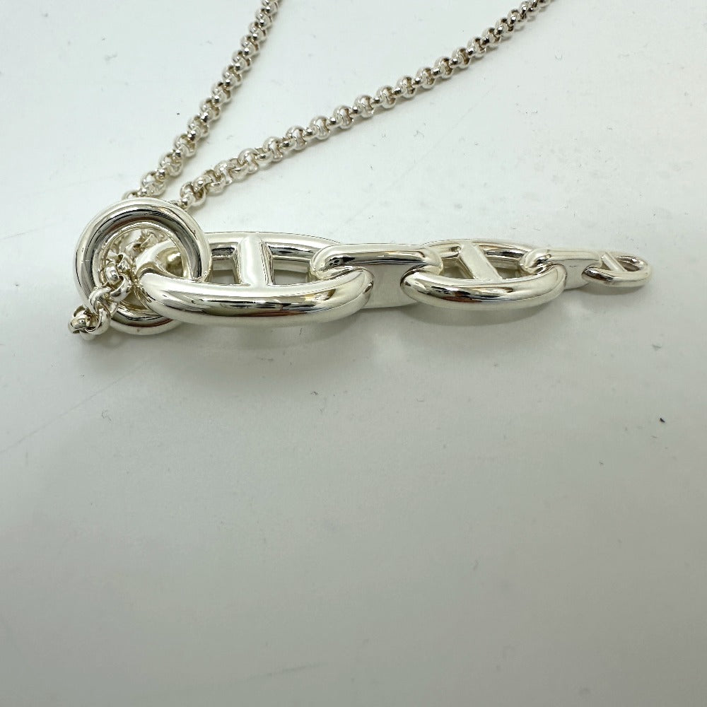 HERMES Necklace SV925 Silver Ungenerous Women Used