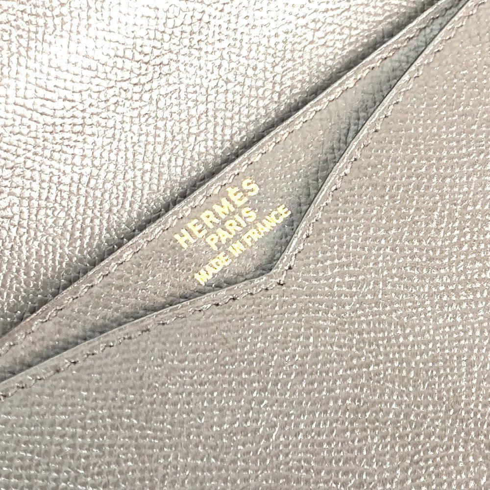 HERMES Business bag leather Brown Briefcase Terrill mens Used