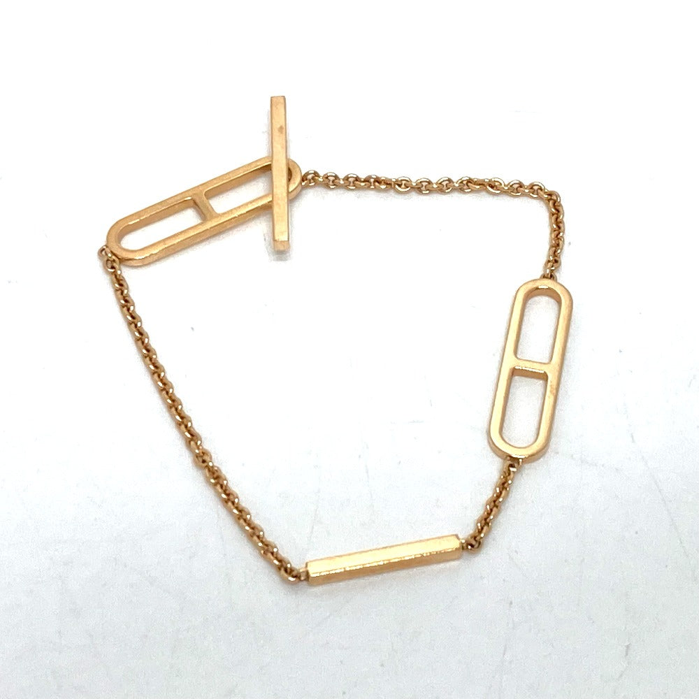 HERMES bracelet 18K Pink Gold gold K18PG Ever Chaine Women Used