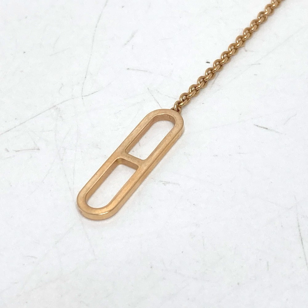 HERMES bracelet 18K Pink Gold gold K18PG Ever Chaine Women Used