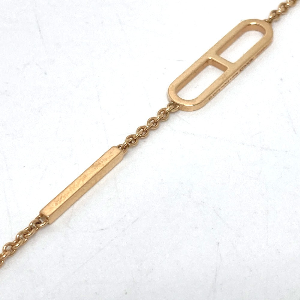 HERMES bracelet 18K Pink Gold gold K18PG Ever Chaine Women Used