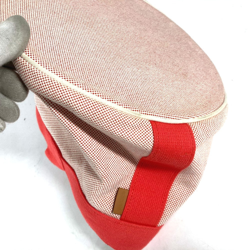 HERMES Handbag canvas pink Baby Line BABY Baby Carolama GM