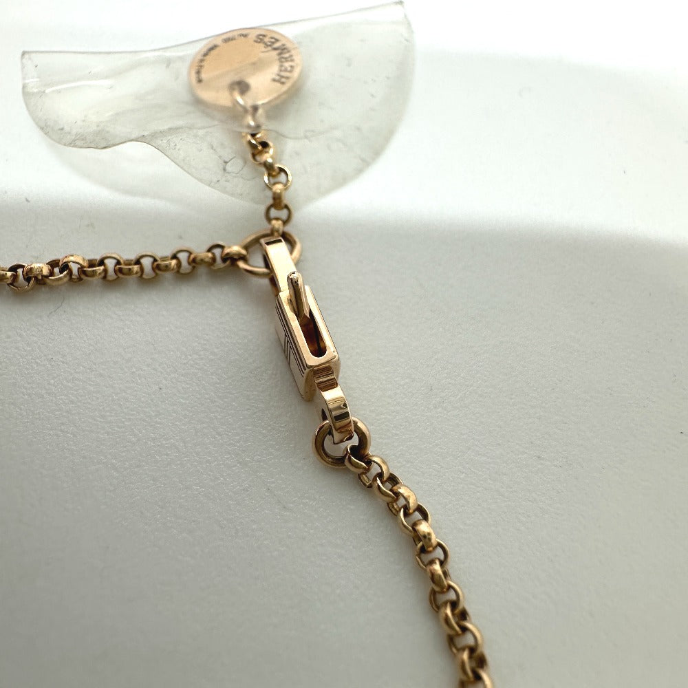 HERMES Necklace H223205B 0040 18K Pink Gold gold Hermes Crew de H PM