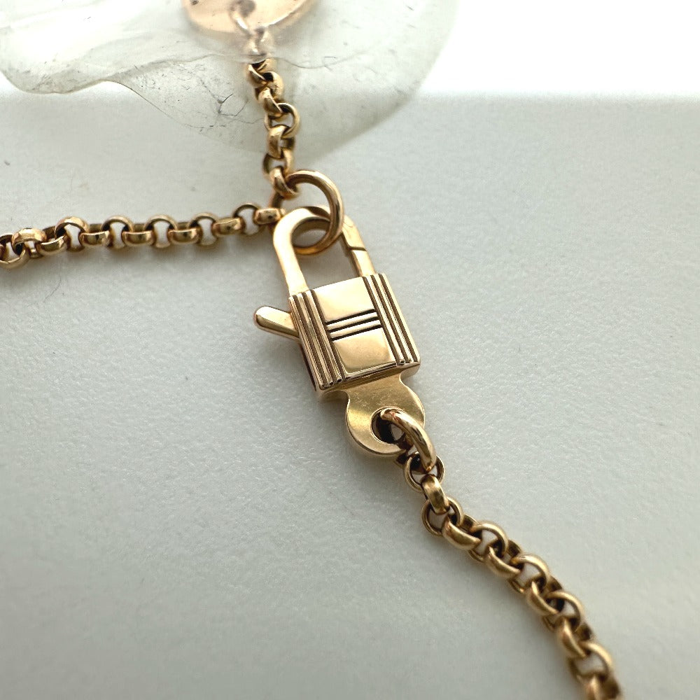 HERMES Necklace H223205B 0040 18K Pink Gold gold Hermes Crew de H PM