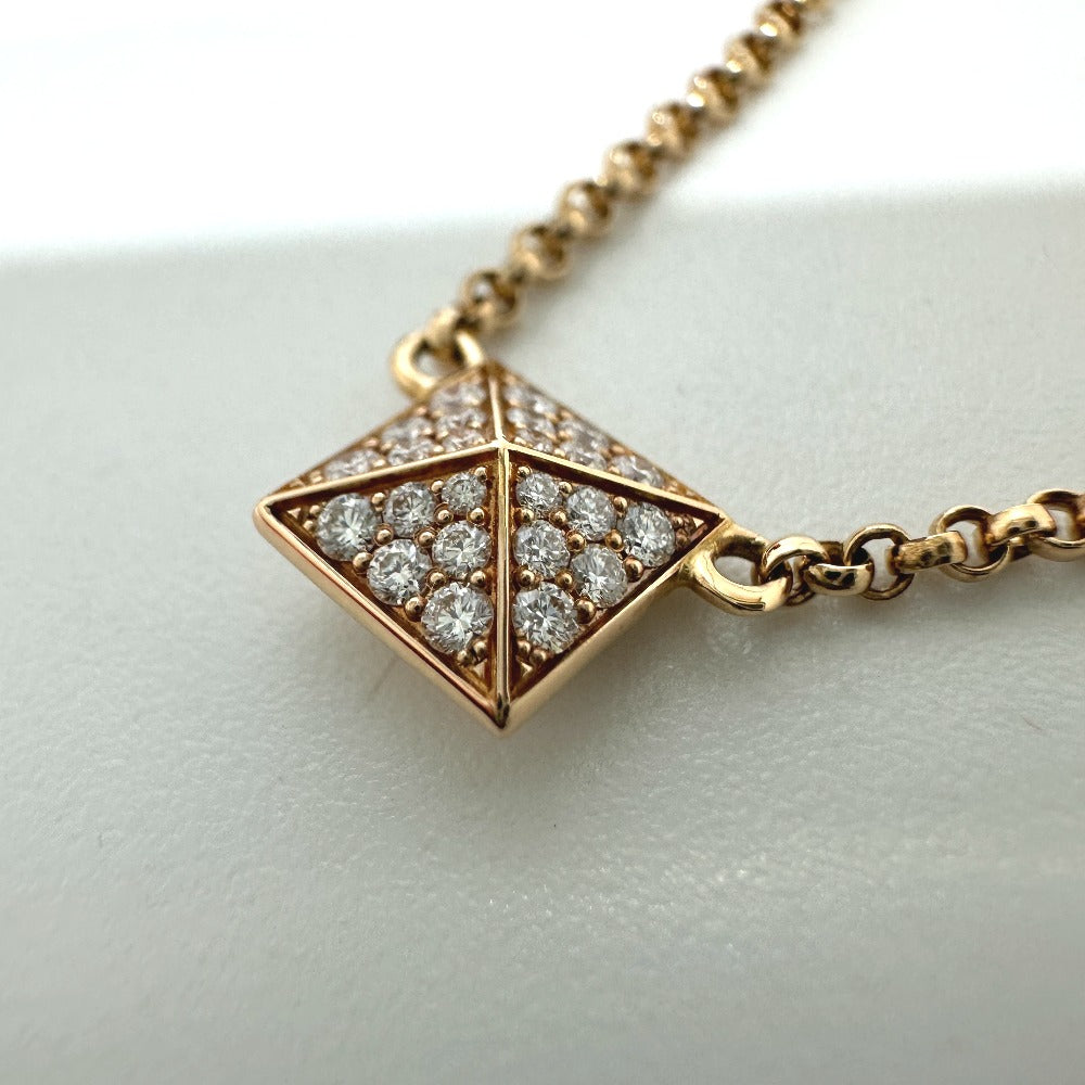 HERMES Necklace H223205B 0040 18K Pink Gold gold Hermes Crew de H PM