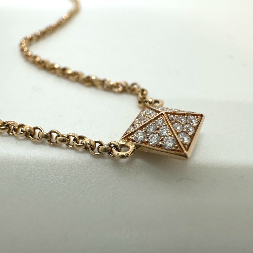 HERMES Necklace H223205B 0040 18K Pink Gold gold Hermes Crew de H PM
