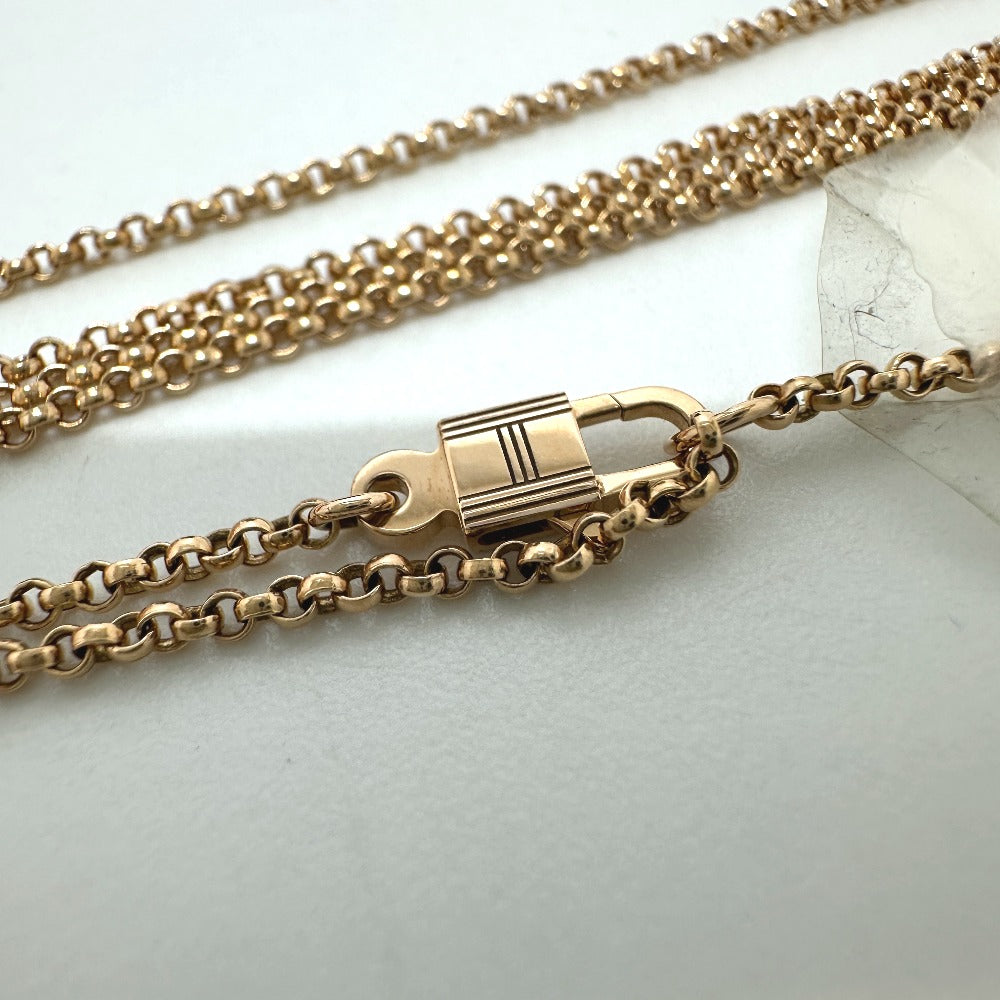 HERMES Necklace H223205B 0040 18K Pink Gold gold Hermes Crew de H PM