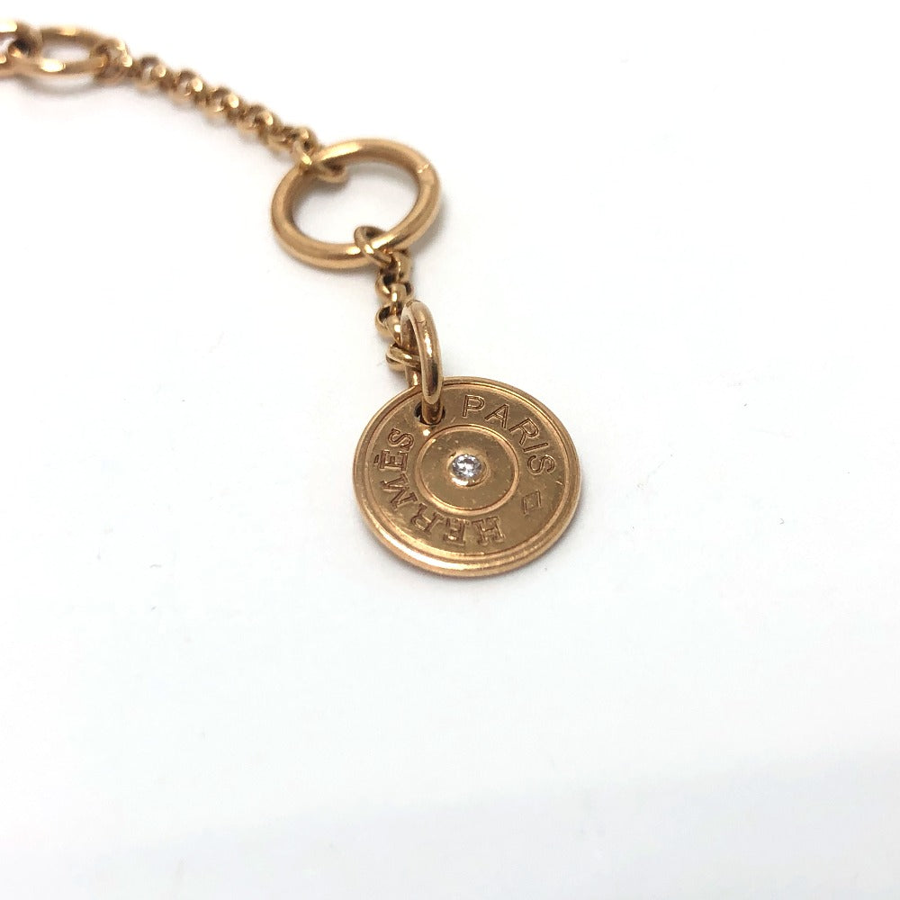 HERMES bracelet 18K Pink Gold gold Bracelet Gunbird Clou de Sel