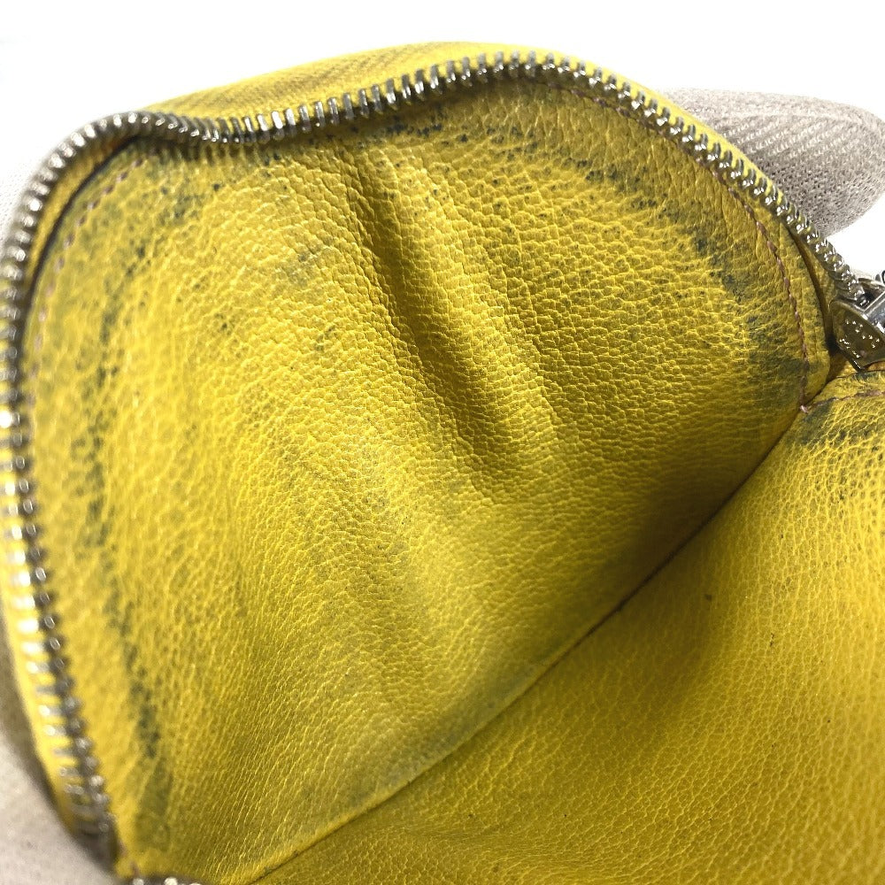 HERMES Coin case Shave yellow In the loop
