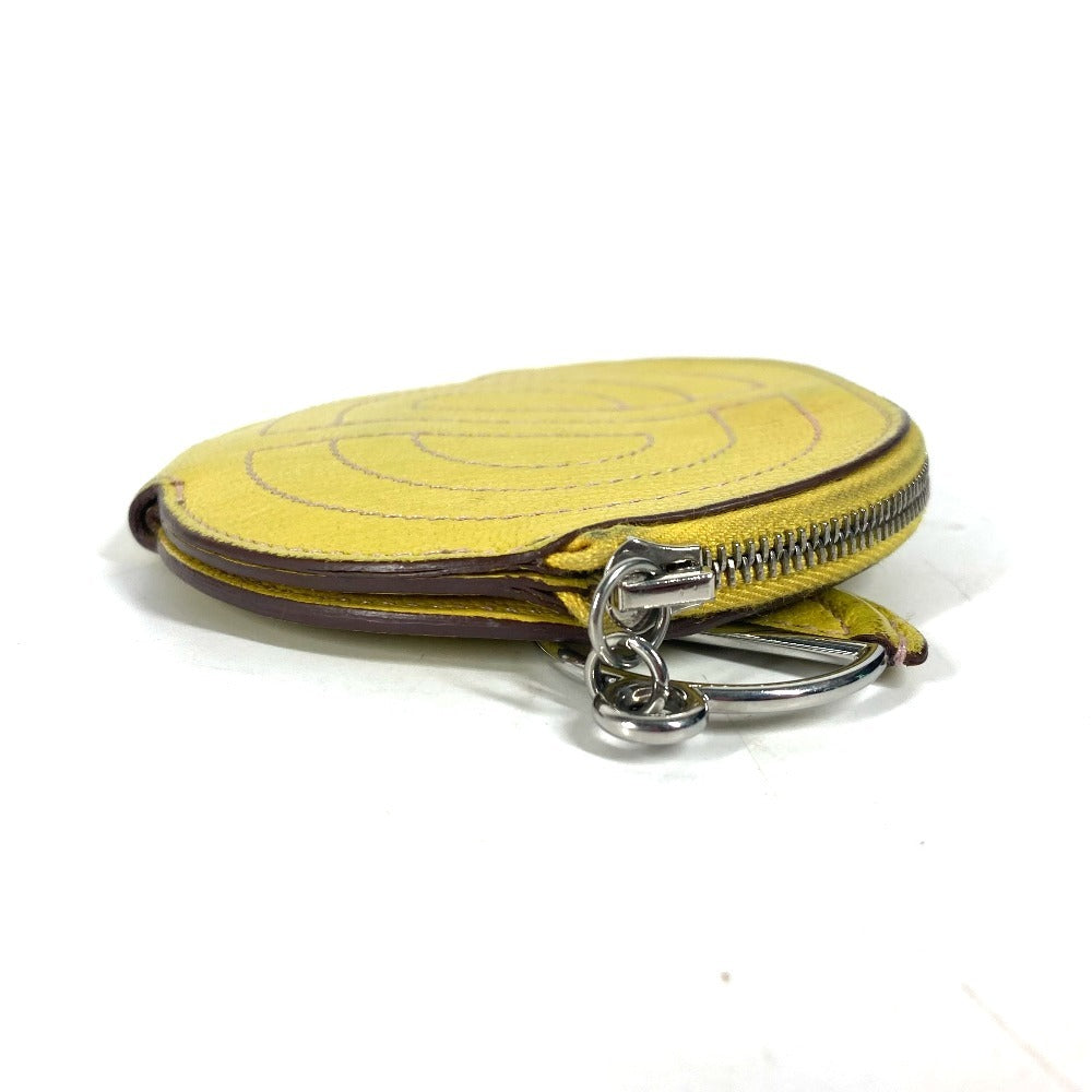 HERMES Coin case Shave yellow In the loop