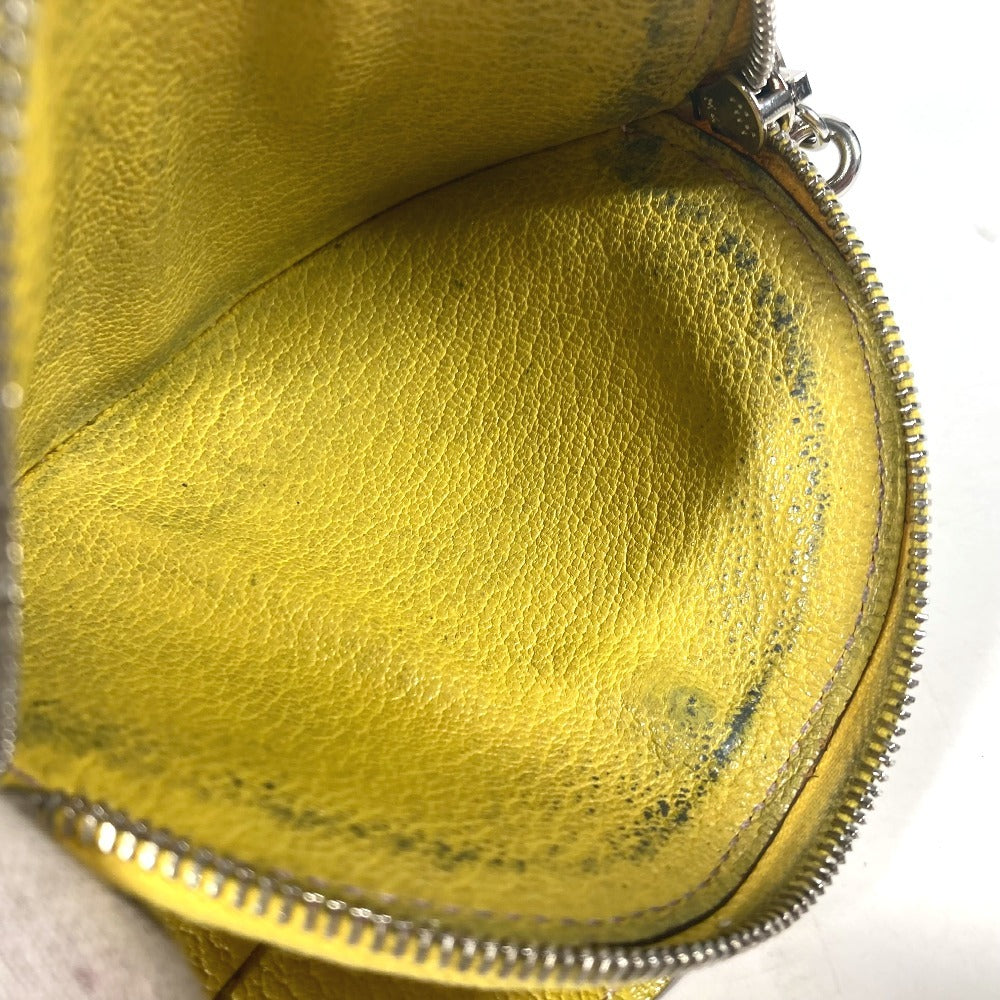 HERMES Coin case Shave yellow In the loop