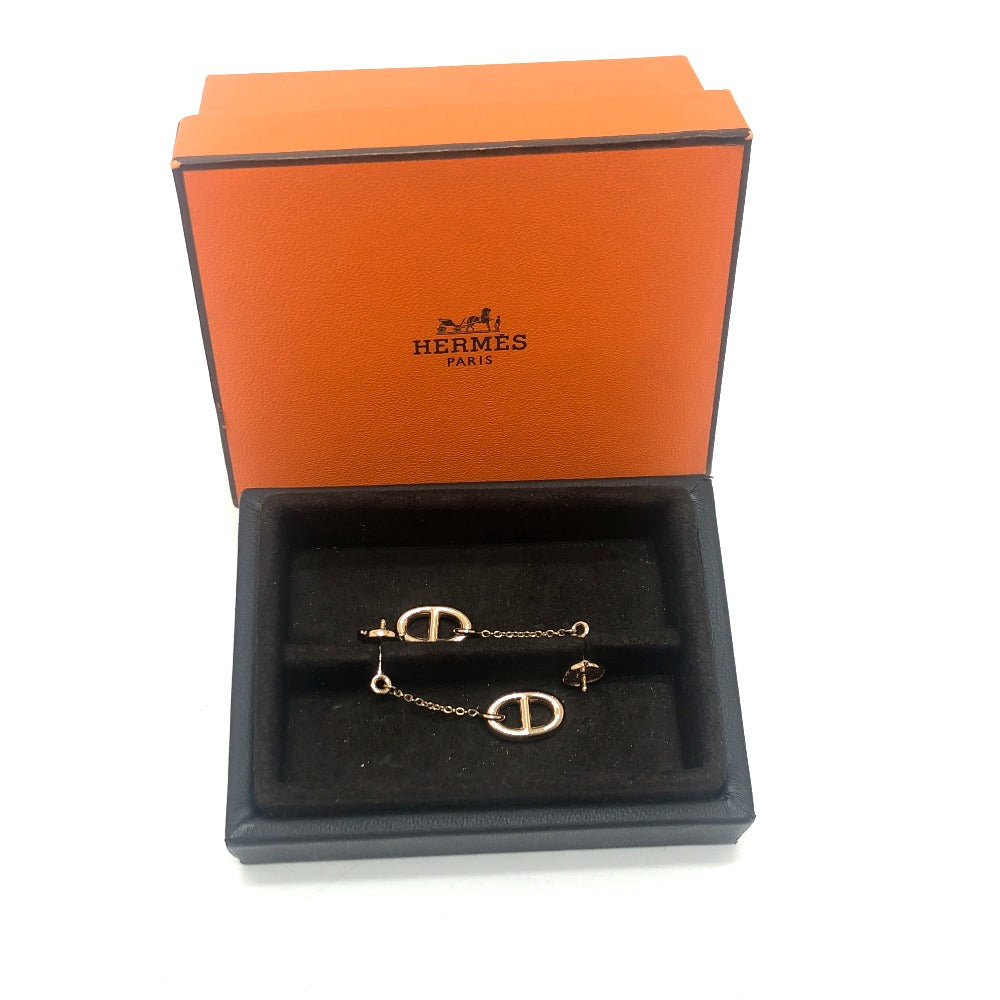 HERMES Pierce 19G127359 18K Pink Gold gold K18PG Farandole Women Used