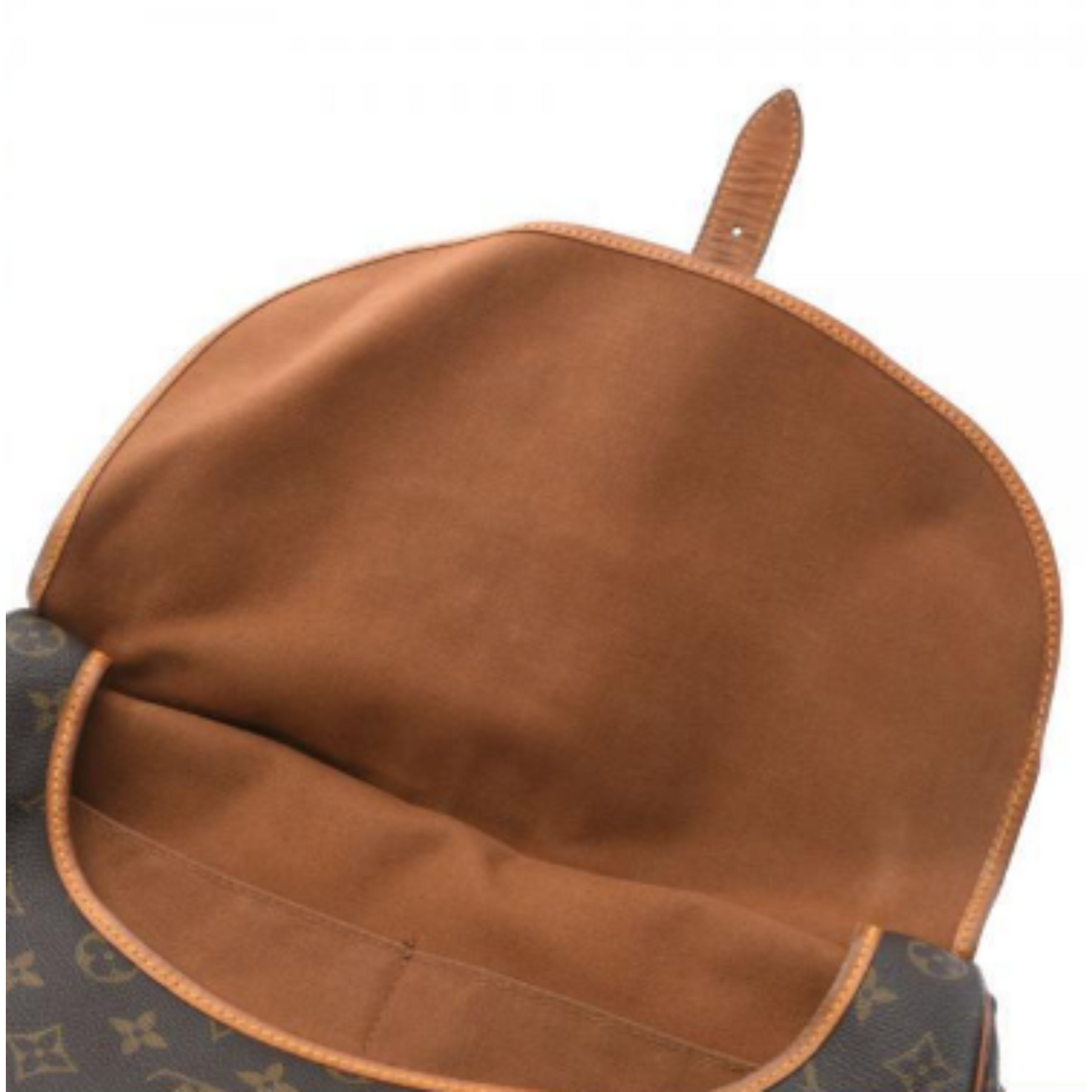 Louis Vuitton Brown Canvas Saumur 35 shoulder bag