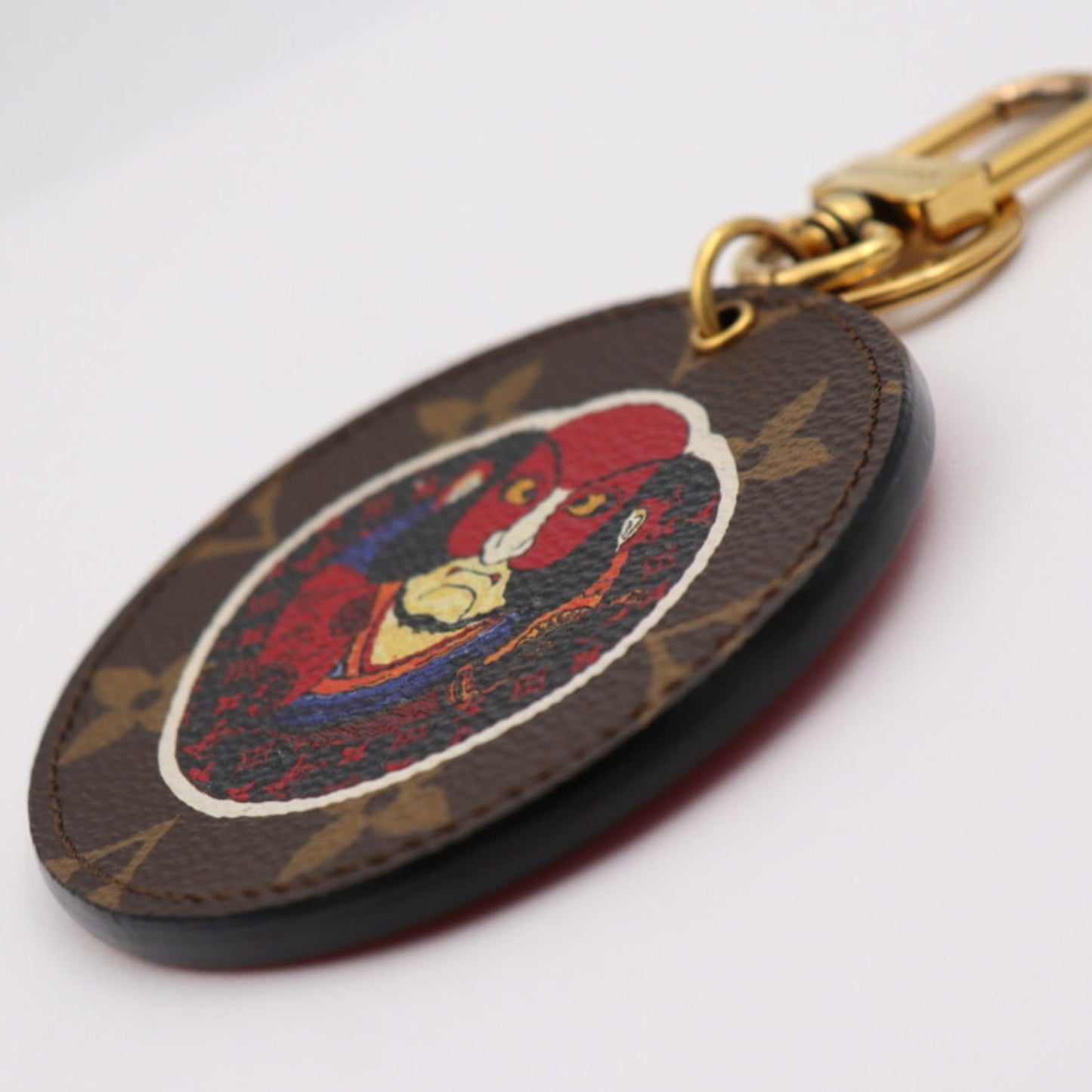 Louis Vuitton  Monogram  Color Leather Monogram Keyring