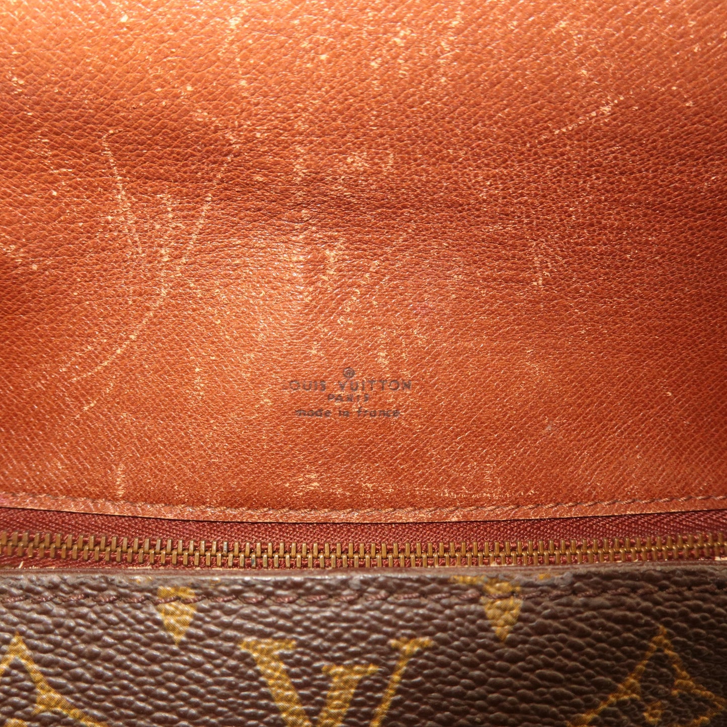 Authouis Louis Vuitton Monogram Saint Cloud GM Shoulder Bag Brown M51242